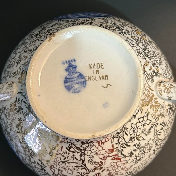 Very Rare Fenton Osaka sugar bowl from 1910- great condition - Picture 8 of 11